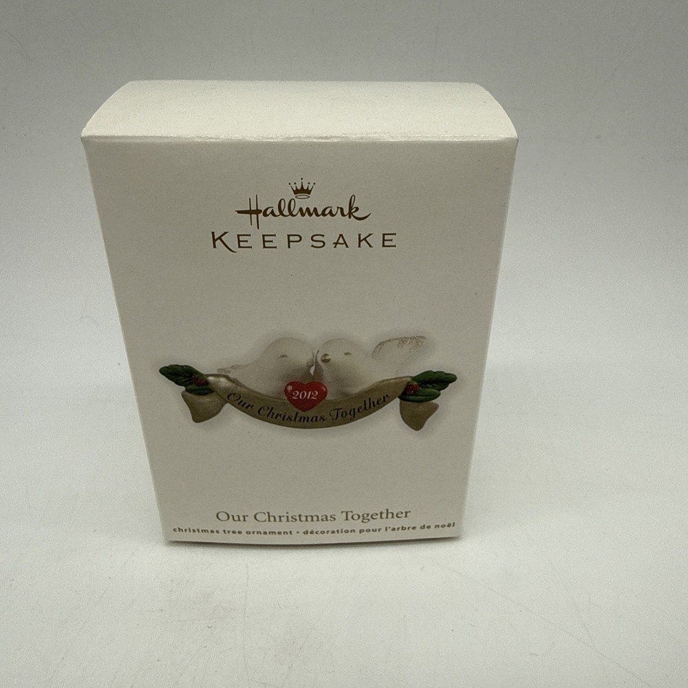 Hallmark Keepsake Christmas Tree Ornament "Our Christmas Together" 2012 -- NEW